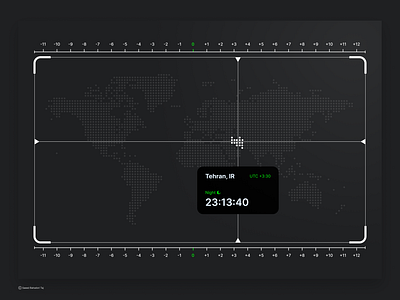 World Clock Feature – Explore Timezones with UTC Control 3d animation app branding design graphic design illustration illustrator logo minimal product design typography ui utc ux vector web web design website world clock
