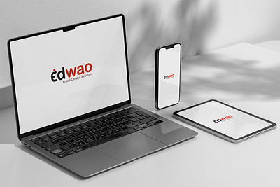 Logo Design for edwao branding creative logos creativedesign graphic design illustrator logo design logo designer logos mohali