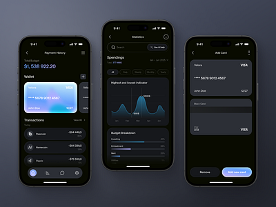 Velora – Finance Management App ai app ai finance app ai money app app design finance app fintech app fintech app design mobile app design mobile design ui uiux ux web web design