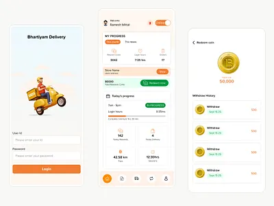 Delivery App branding