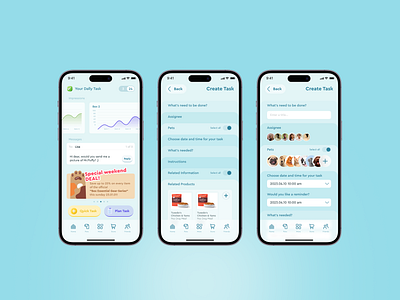 MyPet App ui