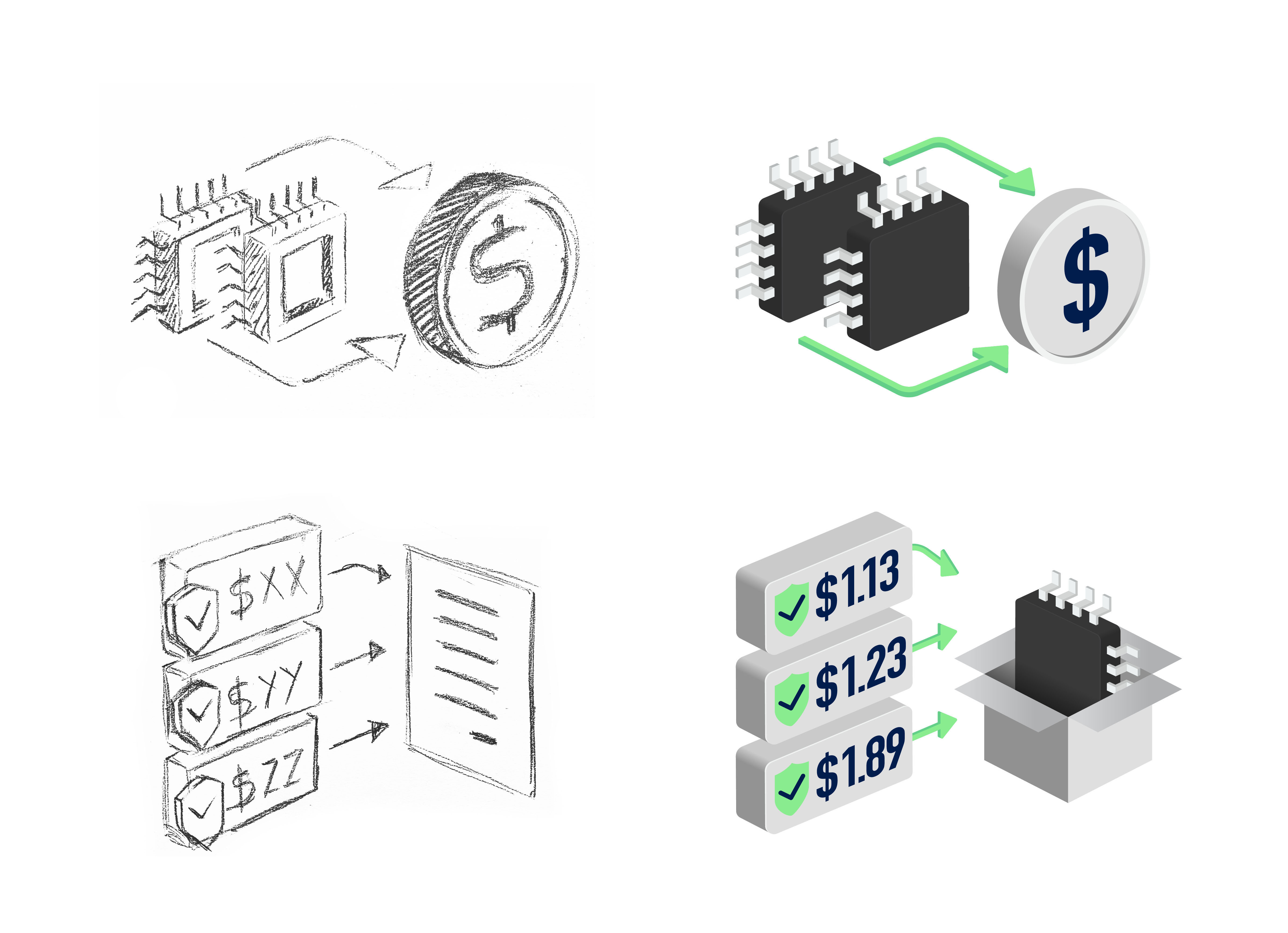 Isometric Feature Icons graphic design icon icon set illustration isometric tech ui website