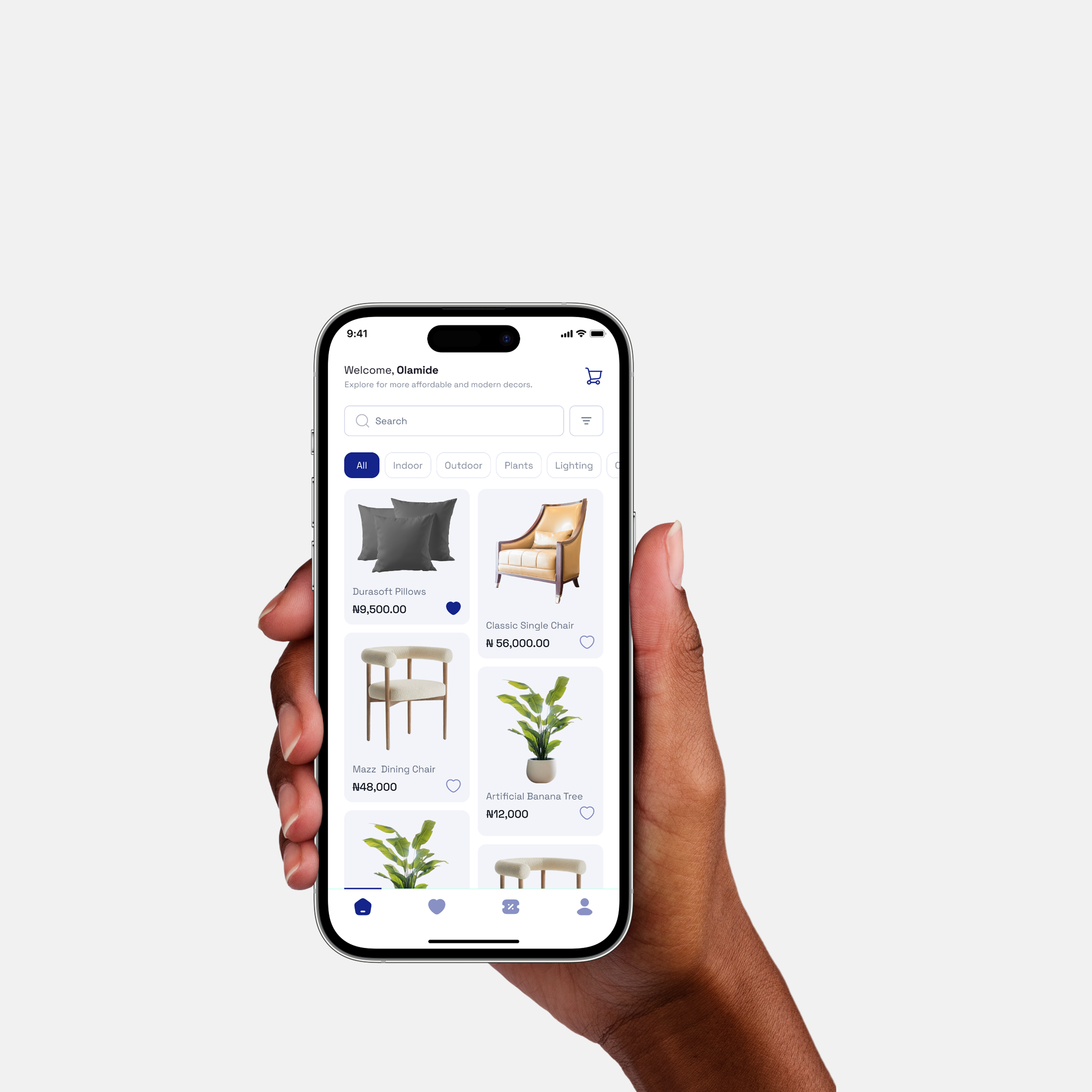 Home Décor E-commerce UI app branding buy and selling commerce design e commerce ecommerce furniture mobile mobile app mobile application product ui uiux ux