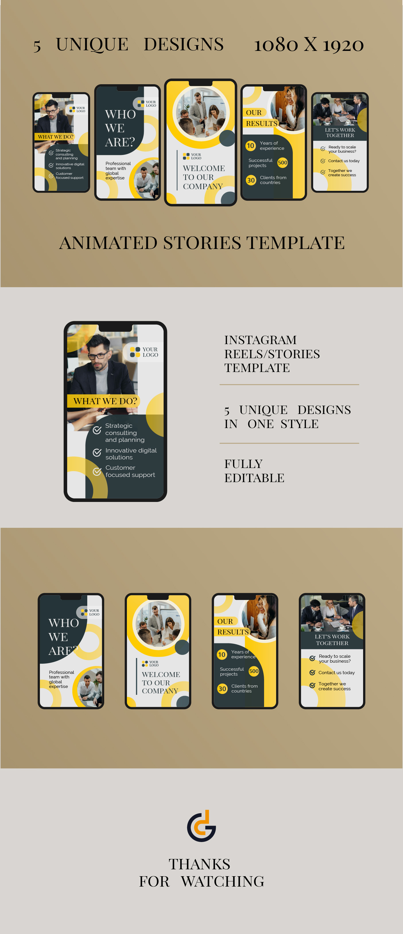 About Company – Social Media Animation Template after effects template animated template animation business promo corporate instagram reels minimal design motion design presentation reels shorts social media stories