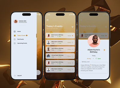 Birthbird - Never Miss a Special Day androidapp app appdesign branding calendarapp creative creativedesign design graphic design iosapp moderapp modern moderndesign reminderapp ui uiux ux webdesign website websitedesign