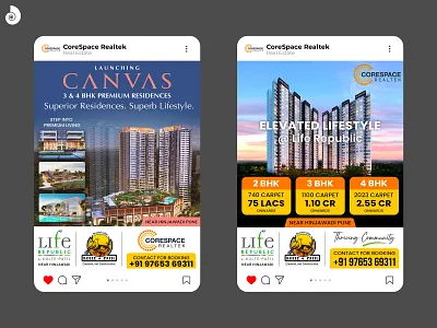 Social Media Design post designer