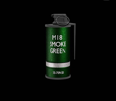 3D smoke grenade made in blender 3d 3dmodel animation blender design graphic design illustration