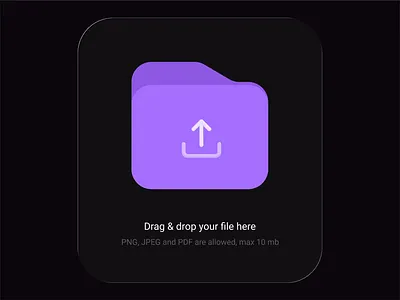 Smooth File Upload Experience – UI Motion file upload interaction design micro animation minimal design progress bar smooth interaction upload animation web app