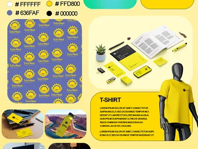 Logo Design-SolarNest Energy branding design graphic design logo vector