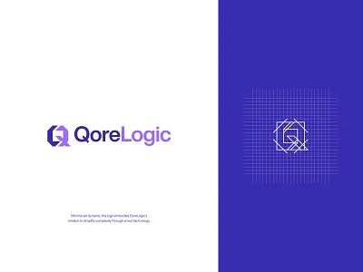 Q Letter Digital It Solution Logo branding digital geometric logo grid logo it logo logo design logo mark minimal logo modern print design product design q logo startup logo symbol tech logo