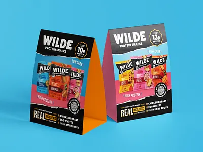 Table Tent for CPG chips cpg event flyer food print retail snack table tent