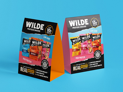 Table Tent for CPG chips cpg event flyer food print retail snack table tent