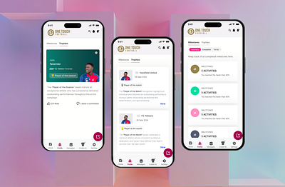 Trophies and Milestones (OTF) design graphic design illustration logo minimal typography ui ux