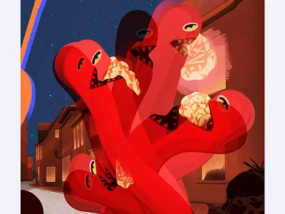 Illustration for Dipity Lit Mag artwork cartel design digitalart editorial illustration magazineillustration musicart poster singlecover singleillustration spotify