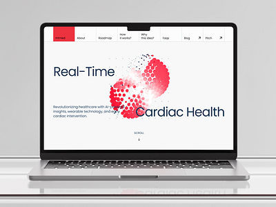 Real-Time Cardiac Health (Website built in Webflow) 3d modeling ai cardiac health gsap health ai health tech healthcare healthcare technology heart health interactive design medical real time monitoring responsive design spline tech proposal ui ui design ux design wearable webflow