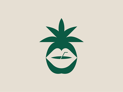HAPPY DRINK 2025 branding design drink fruits graphic design illustration logo minimal logo pineapple sweet typography vector