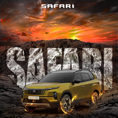 Vehicle Photo Manipulation branding design graphic design illustration