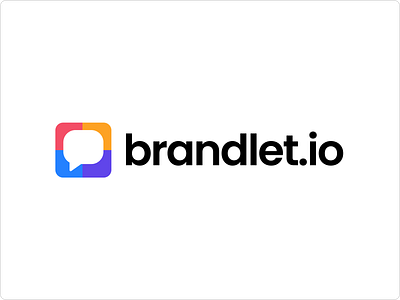 brandlet.io – Logo and Branding Redesign branding challenge design logo ui