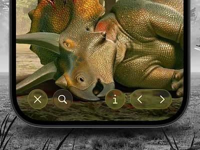 The Liquid Glass Era app app store application dinosaurs icon ios