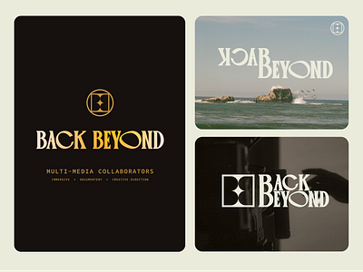 Back Beyond Logo Design brand design brand identity branding film logo graphic design logo typography videography logo