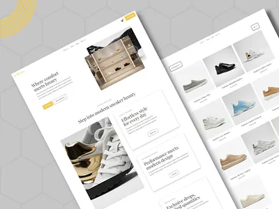 Sneakers eCommerce Website built with Webflow ecommerce website sneakers website web design webflow webflow advanced animation webflow designer webflow developer webflow expert webflow website website design website development