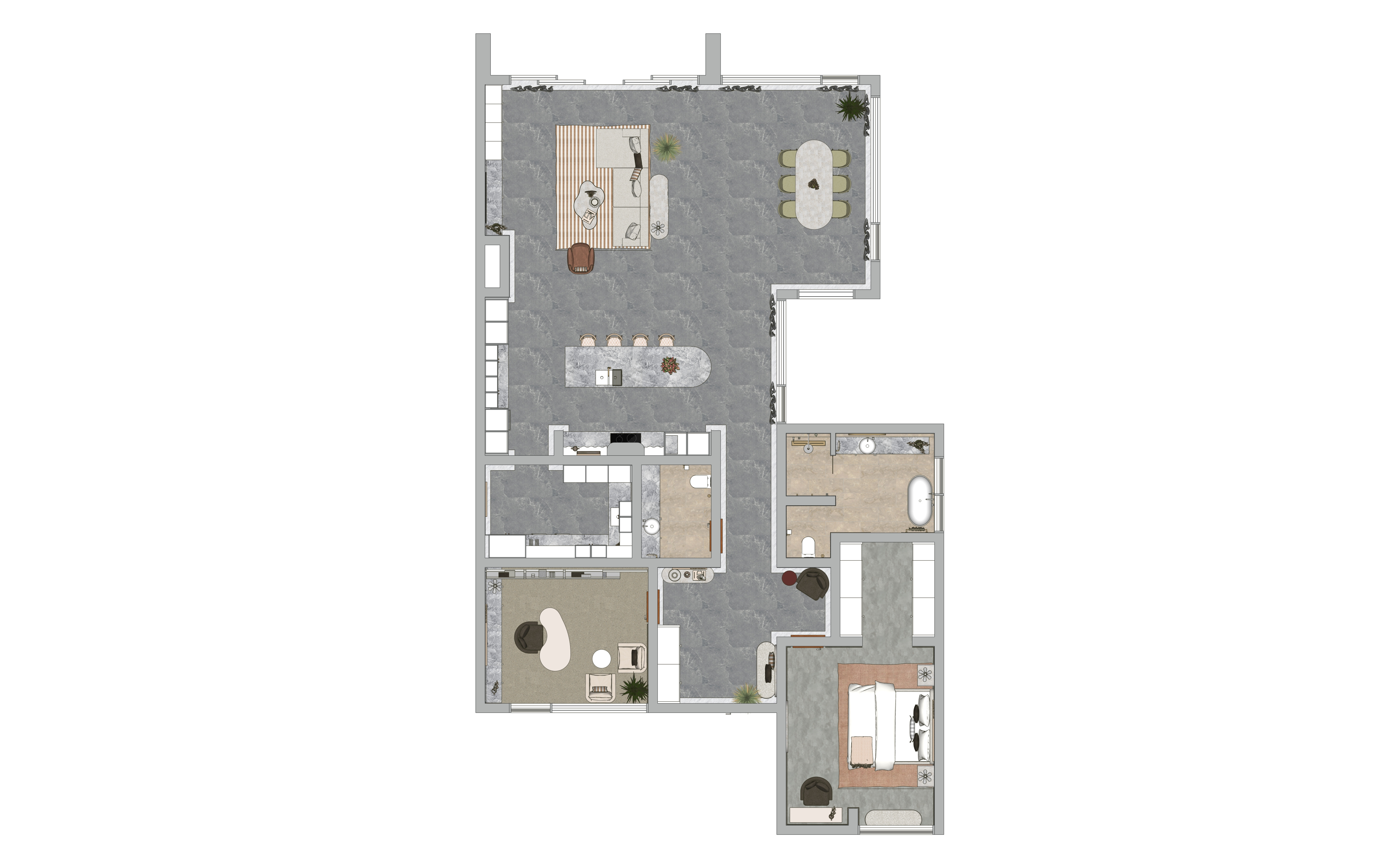 Example of 3D Architectural Modeling