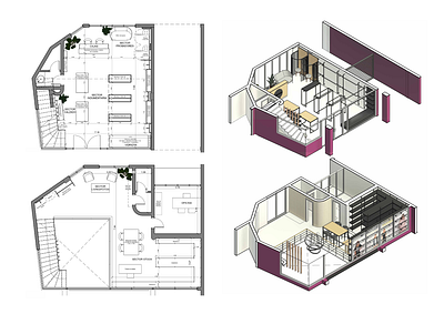 LOCAL COMERCIAL - María Parma architecture arq design documentacióntecnica renders