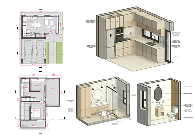 VIVIENDAS UNIFAMILIARES - Casas AG architecture arq design documentacióntecnica renders