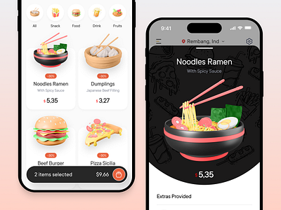 Fooding - Smart POS Mobile App b2b cashier food food app food delivery kasa menu mobile mobile app mobile design order point of sales pos pos app purchasing restaurant saas transaction ui ux