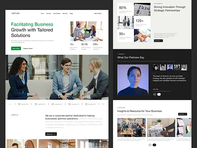Corporate Website corporate creative graphic design ui uiux web website