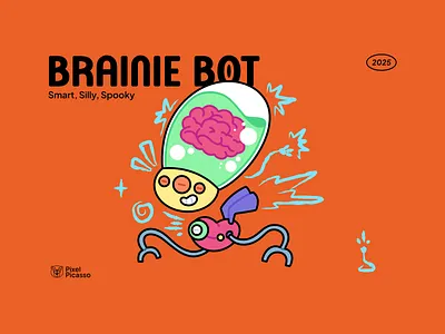 Alien Cartoon Character Halloween alien animation branding branding mascot cartoon cartoon character character design design graphic design illustration logo playful social media sticker design tshirt design ui ux vector