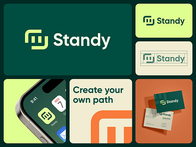 Standy - Logo Design Concept ai artificial intelligence chat creative eye face futuristic geometric graphic design learning letter logo logo design machinelearning modern robot saas technology