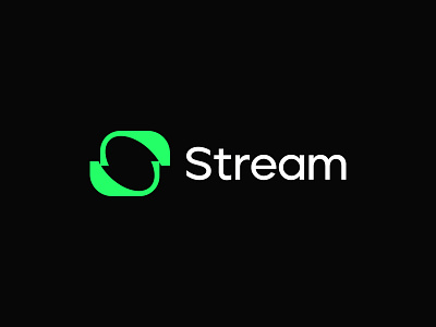 Stream Logo Design brand identity branding connection logo design dynamic logo fintech logo flow logo futuristic logo infinity logo innovative logo logo minimalist logo modern logo professional logo s s lettermark tech startup logo