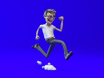 Jonas 3d 3d illustration animation character character animation character design cinema4d illustration loop