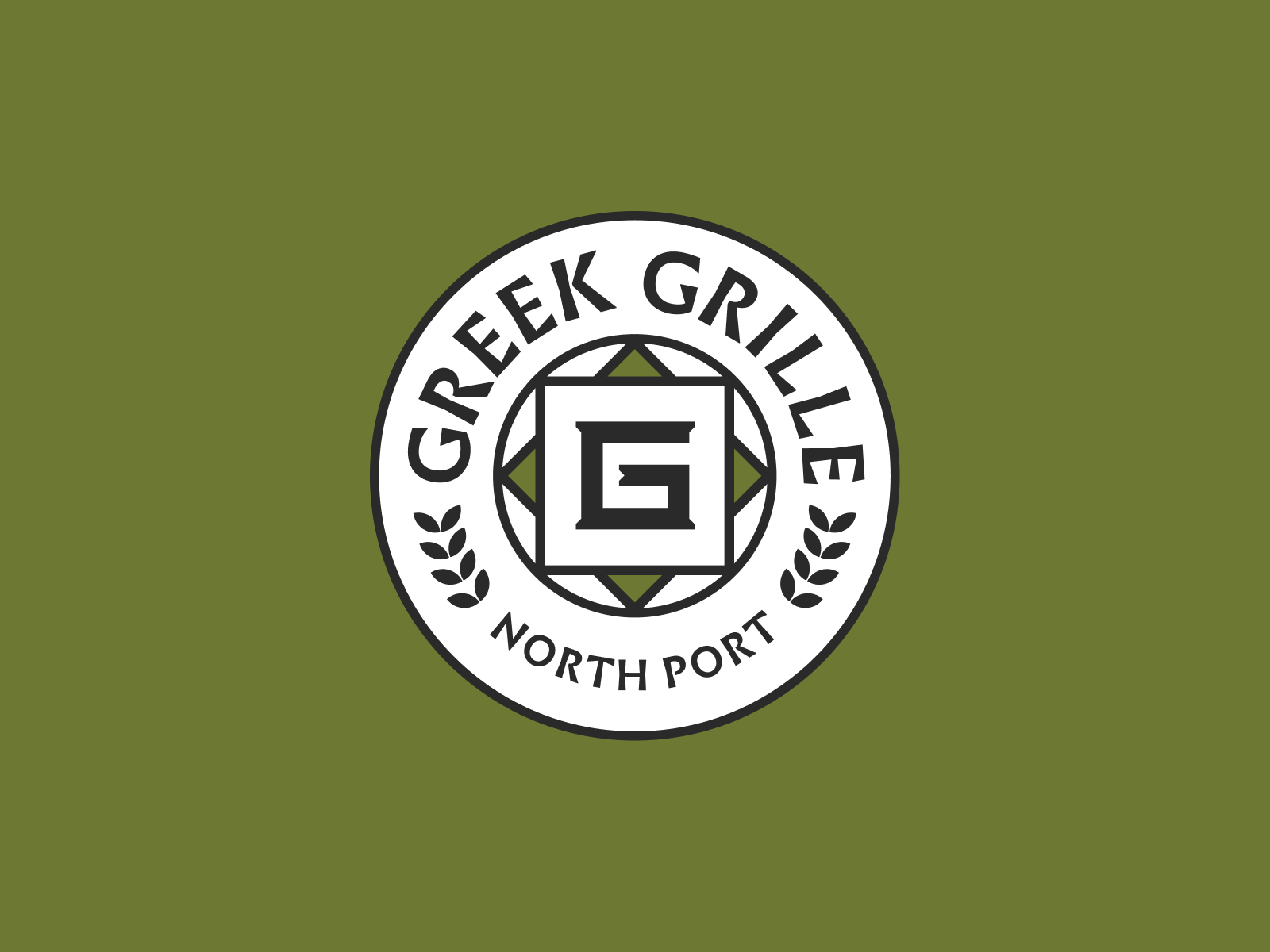 Example of Greek Grille - Logo Redesign
