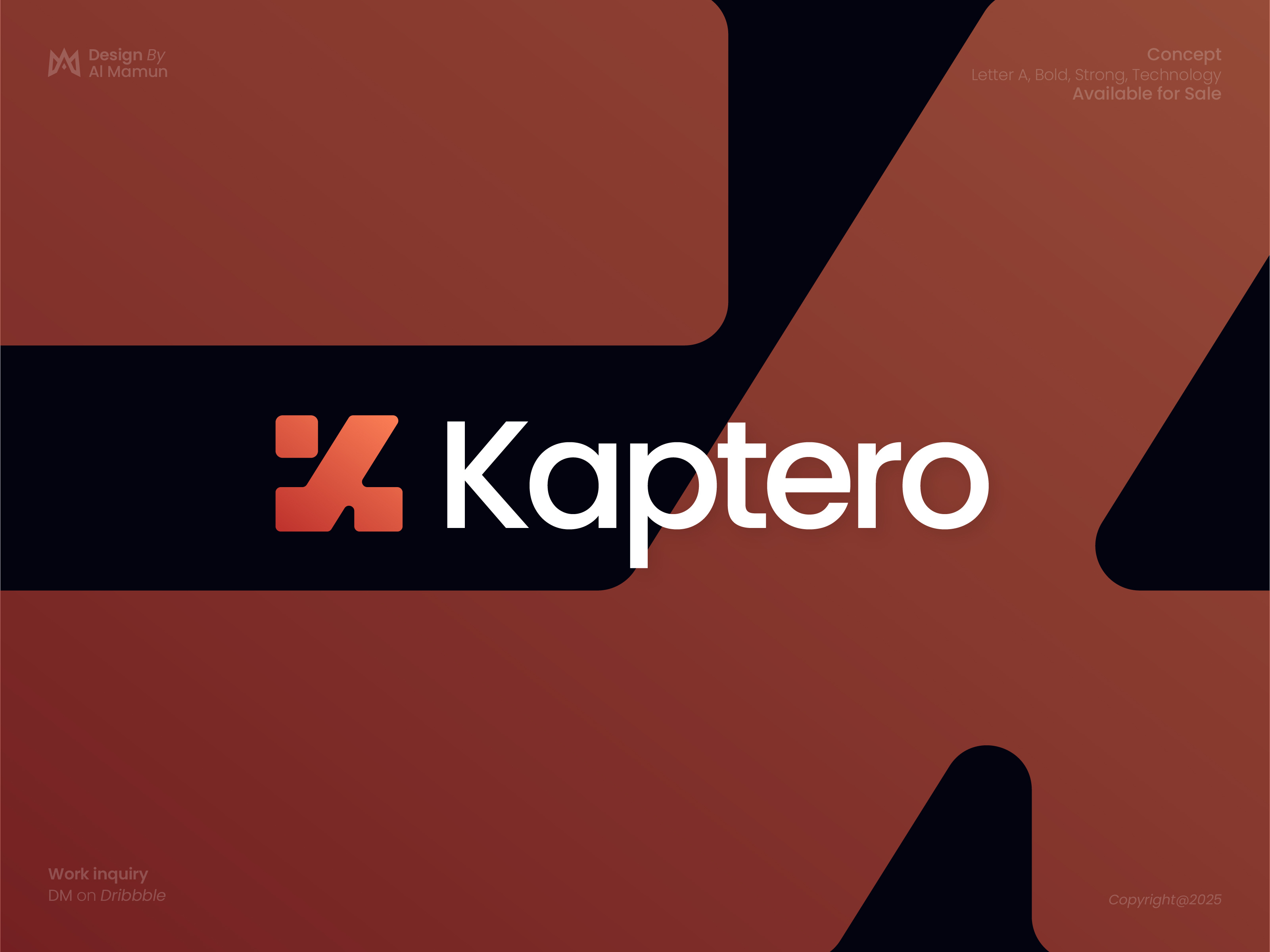 Modern Letter K, Bold, Technology Logo Design branding identity letter k letter mark logo logo design logo designer logo icon logomark logotype marca modern logo symbol tech technology timeless unique