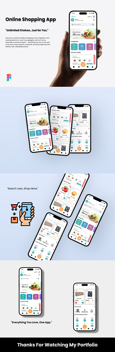 Online shopping App UI Design figma graphic design new trending new work online online shopping app product design ui ui design uiux ux ux design
