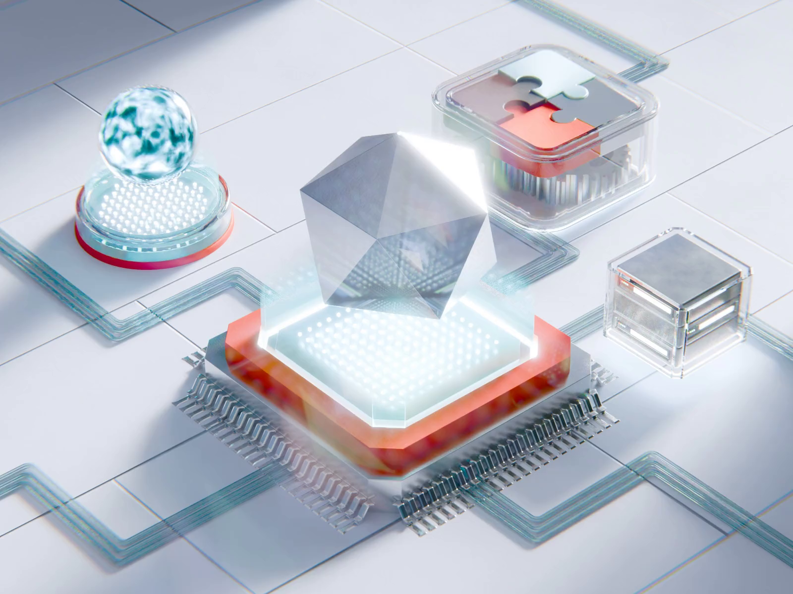 Example of 3D Illustration