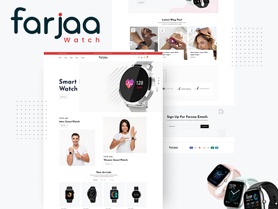 ⌚ Farjaa Watch – Redefining Smart Style animation branding design graphic design illustration logo motion graphics ui ux vector