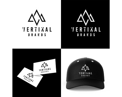 Vertikal Brands Logo Design brand brand identity branding design graphic design logo logo design
