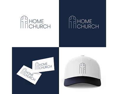 Home Church Logo Design brand brand identity branding design graphic design logo logo design