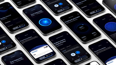 Propulso – AI SaaS Voice to Text Mobile App UI Motion Design ai assistant ai saas app design app ui design mobile mobile app mobile app design mobile app ui mobile application mobile ui motion motion ui product design saas saas app saas design ui design uiux voice app voice assistant