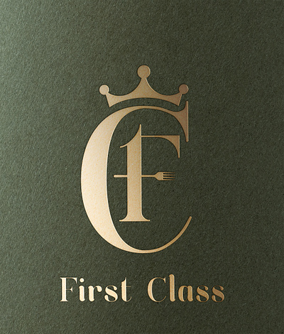restaurant Firt Class branding logo