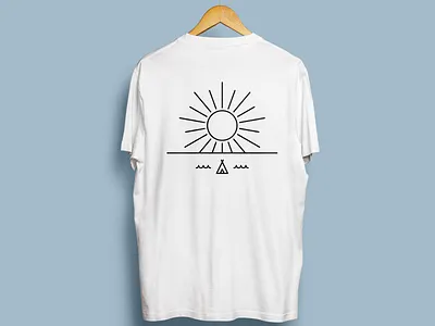 go outside camp camping fishing illustration outdoor shirt sun tent