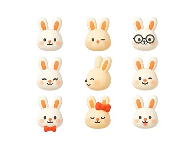 Rabbit avatar icon branding design icon illustration logo ui