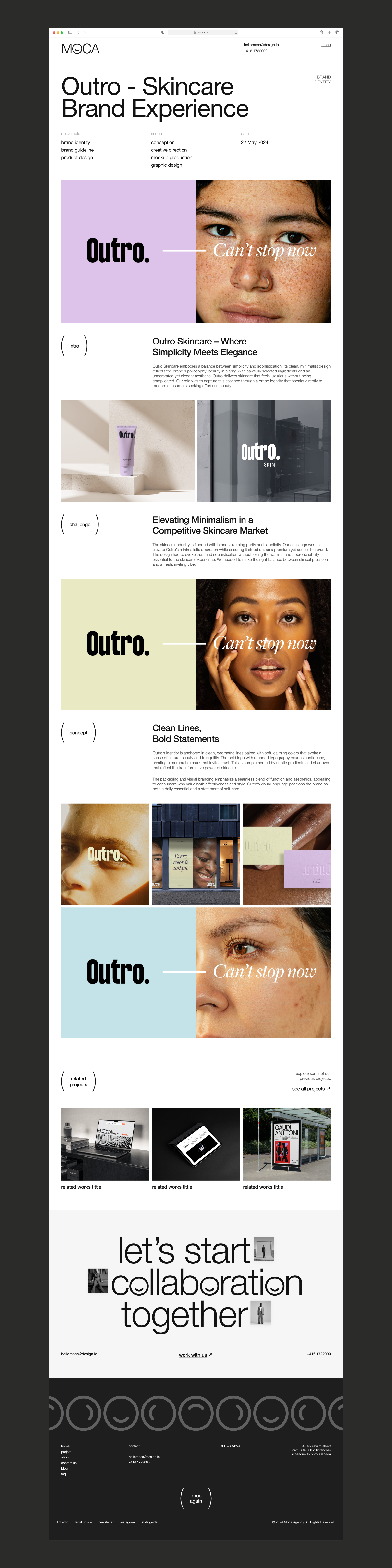 Example of Website Design In Figma