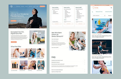 Healthcare With Local SEO Focus branding graphic design health hero health webdesign health website banner healthcare local seo logo saas health seo health ui