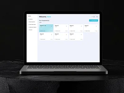 Modern and Minimalist Design of a B2B SaaS Platform clean ui dashboard design figma gradients intuitive functionality minimalist dashboard minimalist palette modern typography modern ui professional dashboard saas platform stylish design technological ui turquoise palette ui ui saas user friendly dashboard ux ux designer