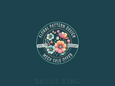 FLORAL CIRCULAR LOGO arabic calligraphy best art border design floral art floral circular logo floral frame floral ornament golden circle hand drawn illustration art illustrator design illustrator logo ink islamic architecture islamic art islamic decorative patterns islamic art simple vector floral ui vector floral circular logo