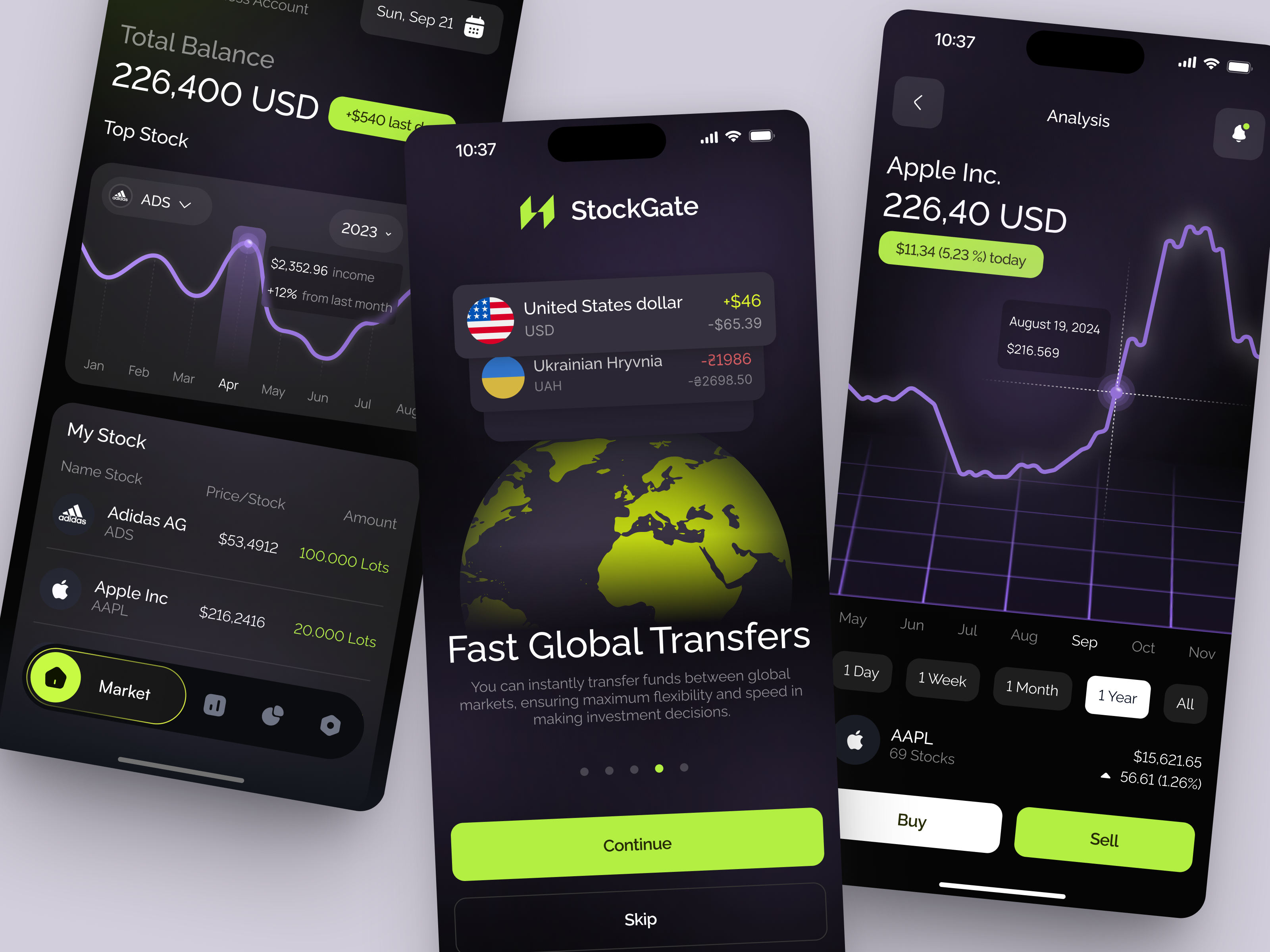 Mobile Design for Investment app design application design design interface ios app design mobile app product service startup ui ux